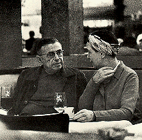 J.P. Sartre y S. de Beauvoir